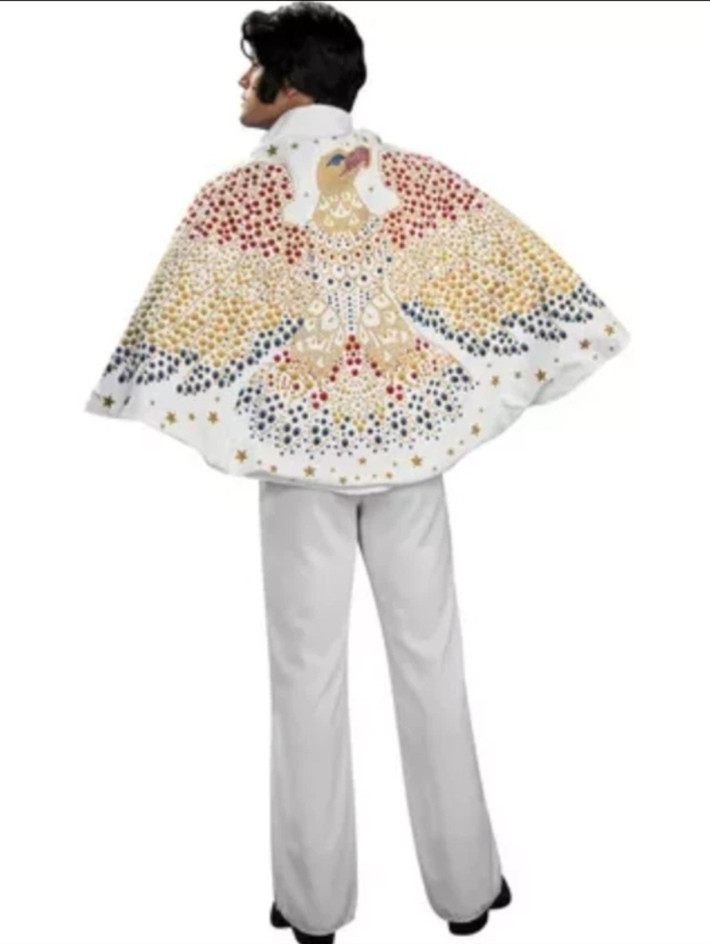 Elvis Cape with Eagle Design Costume Presley License